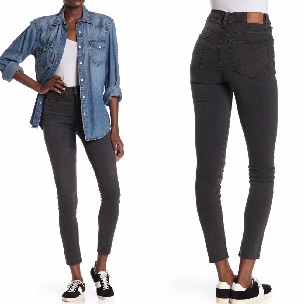 NWT Madewell 9” midrise skinny jeans - Picture 1 of 5